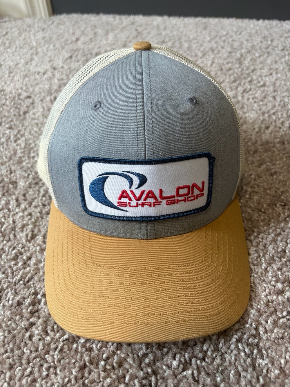 Avalon Surf Shop Embroidered Patch Trucker Hat